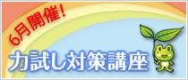 力だめし対策講座